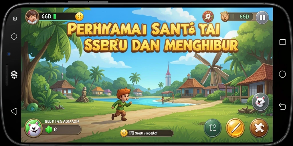 Tampilan screenshot game 66D dengan gameplay yang seru dan santai.