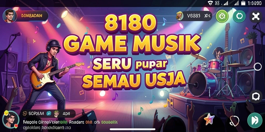 Tampilan gameplay 8180 yang mengasyikkan dan interaktif.