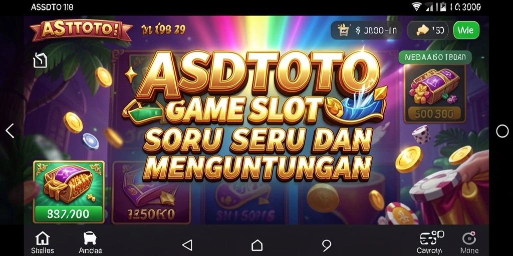 Tampilan gameplay ASDTOTO yang menegangkan dan seru dalam permainan Slot.