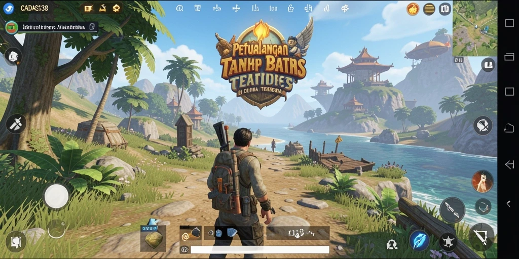 Tampilan gameplay CADAS138 yang menarik di dunia terbuka.