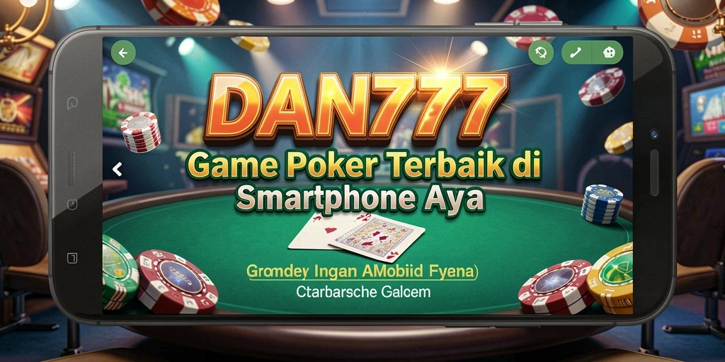 Tampilan gameplay menarik dan seru dalam permainan Poker.