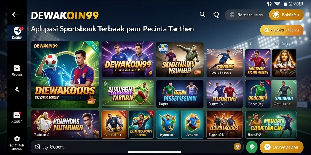 Tampilan gameplay DEWAKOIN99 yang menarik dan interaktif.