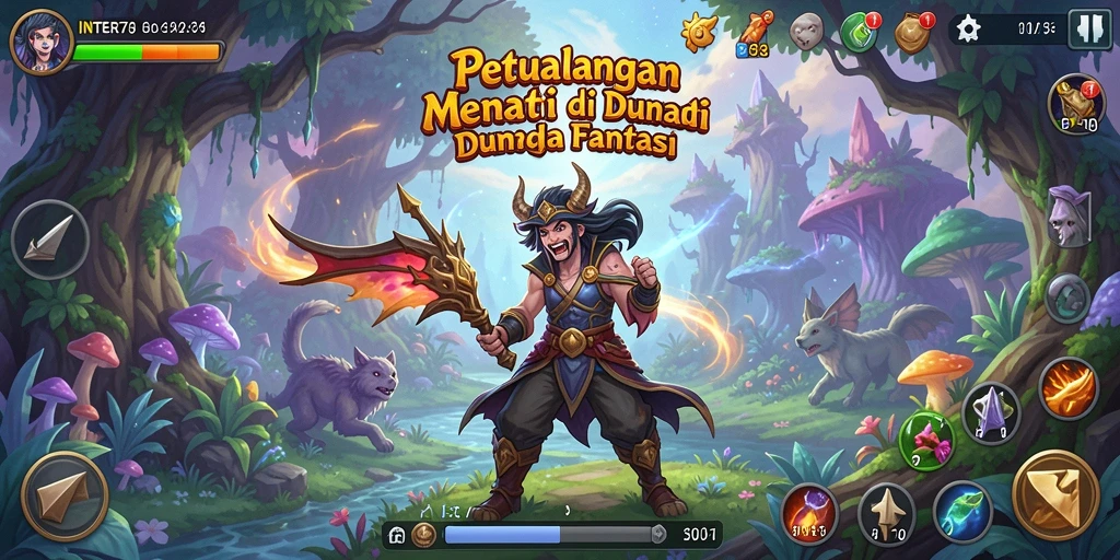Gameplay seru dan mendebarkan dari INTER77 dalam dunia petualangan.