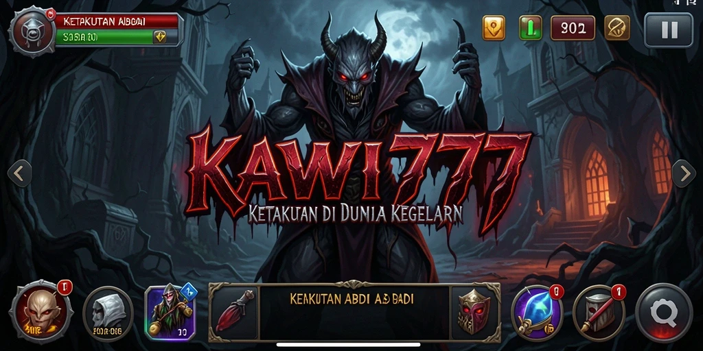 Gameplay menegangkan KAWI777 yang menyelimuti pemain dalam kegelapan.