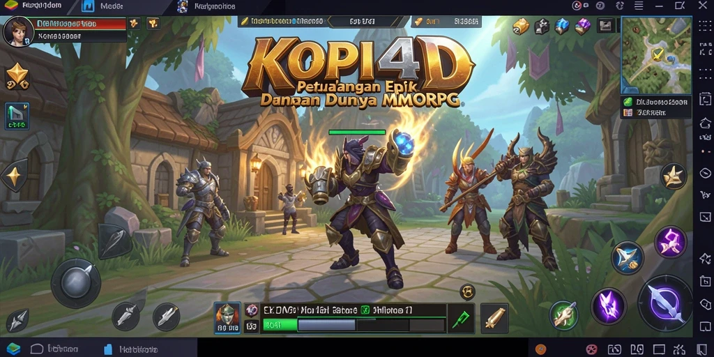 Tampilan gameplay KOPI4D yang menegangkan dan penuh aksi.