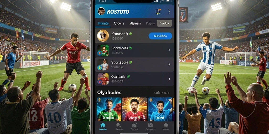 Tampilan menarik dari KOSTOTO saat bertaruh di berbagai olahraga.