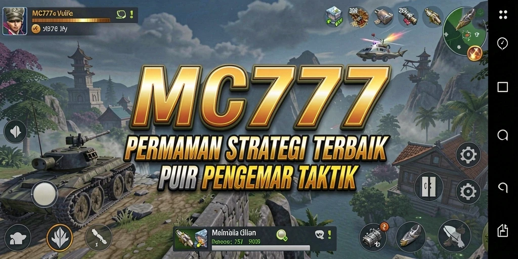 Tampilan gameplay MC777 yang menarik dengan berbagai karakter strategi.