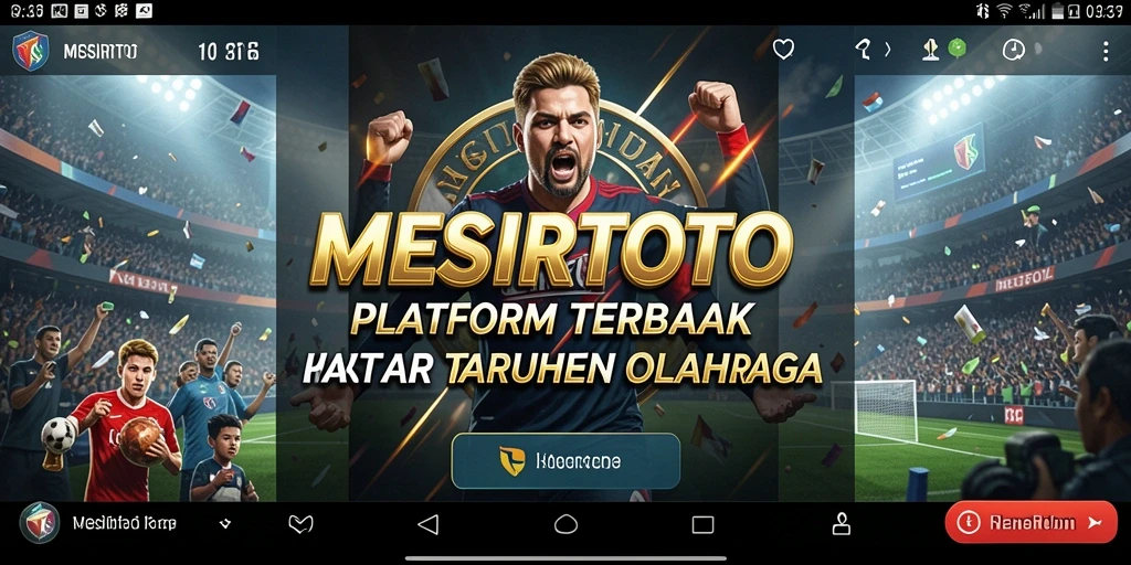 Tampilan gameplay MESIRTOTO yang menarik dan interaktif.