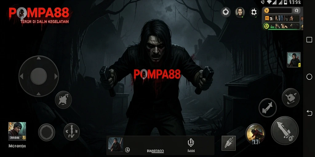 Gameplay POMPA88 yang menegangkan dengan atmosfer Horror.