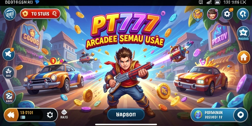 Tampilan gameplay <strong>PT777</strong> yang dinamis dan menghibur.