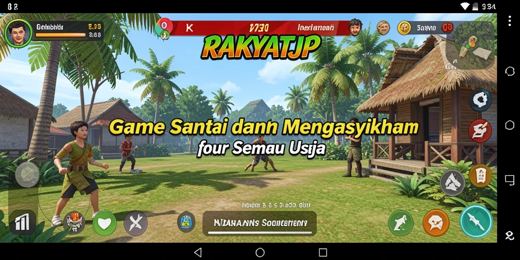 Tangkapan layar menampilkan gameplay <strong>RAKYATJP</strong> yang menyenangkan dan interaktif.